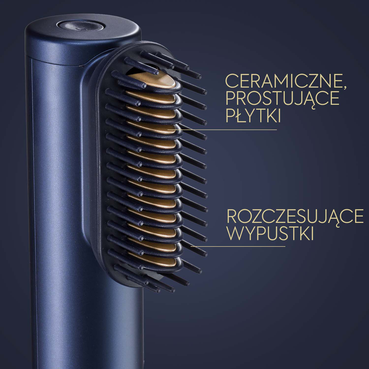 Ceramiczne, prostujące płytki. ROZCZESUJĄCE WYPUSTKI. 